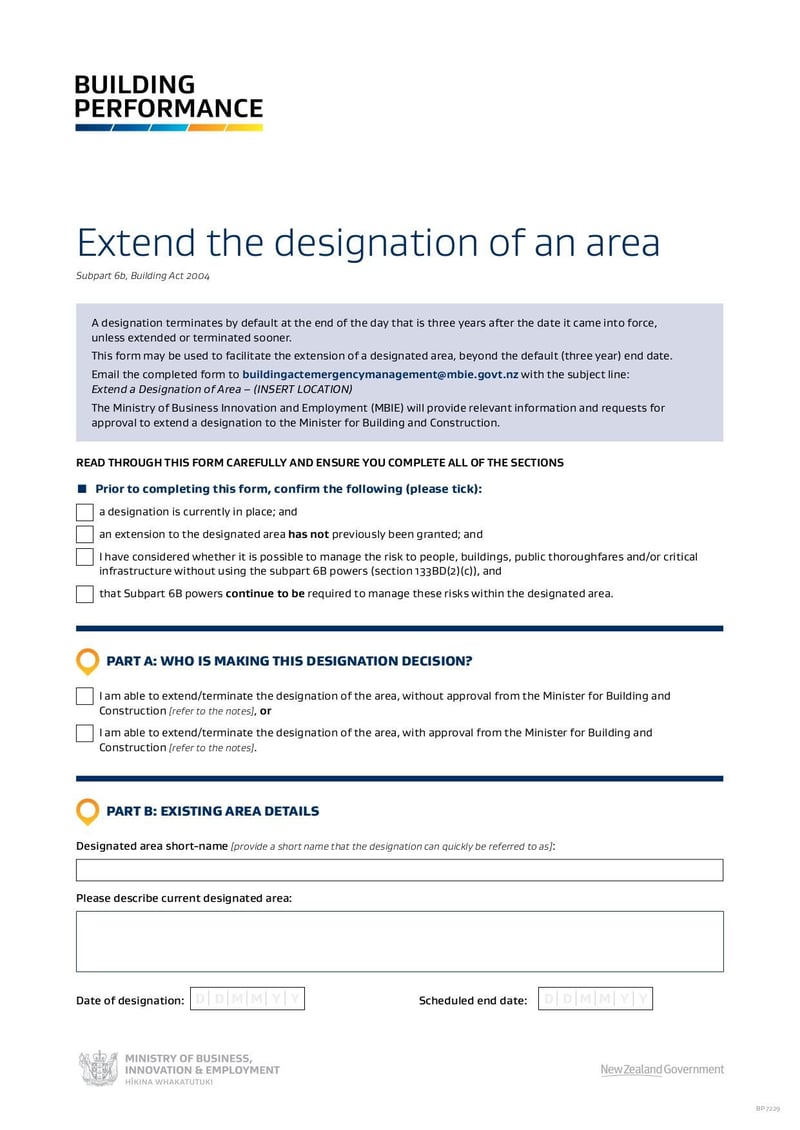 Thumbnail of Request to Extend Designation Area for Emergency Management - May 2022 - page 0