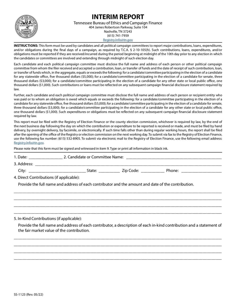 Large thumbnail of Form SS-1123 - Jun 2022