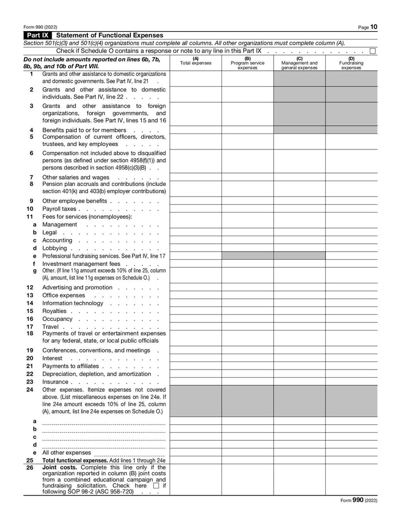 Large thumbnail of Form 990 - Dec 2022