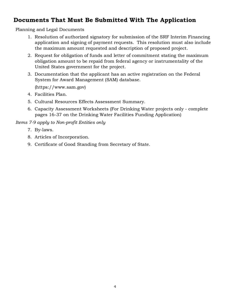 Large thumbnail of SRF Interim Finance Application - Nov 2015