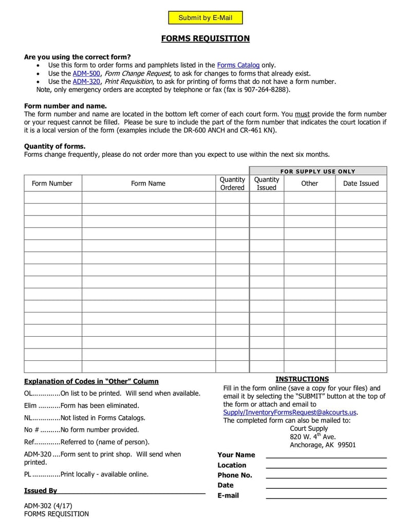 Large thumbnail of Form ADM-302 - Sep 2017