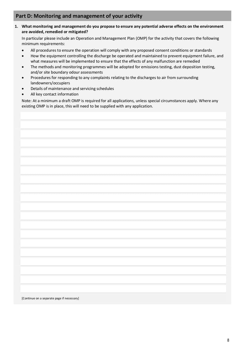 Large thumbnail of Form 5a Discharge Permit Application to Discharge Contaminants to Air - Mar 2021