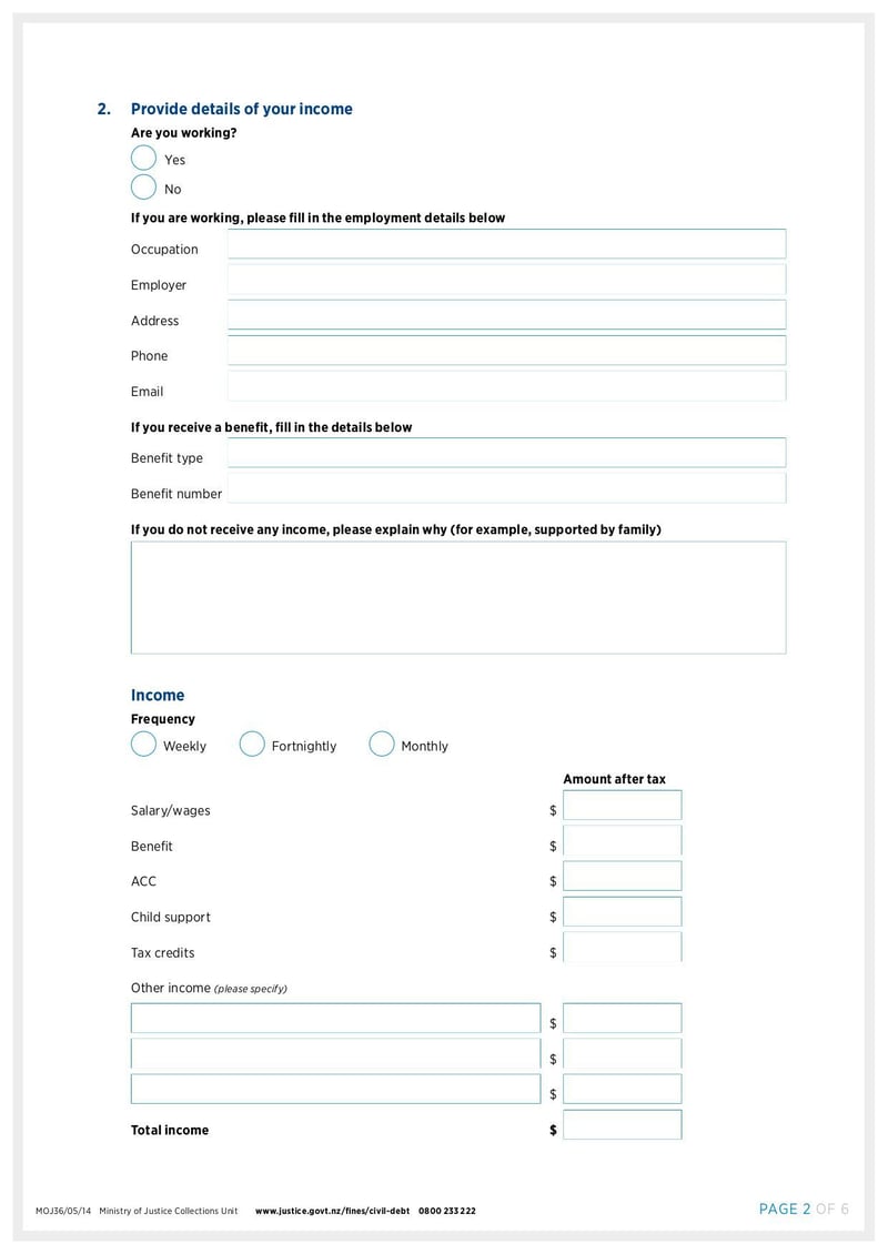 Large thumbnail of Financial Statement Individual Form 36 - May 2014