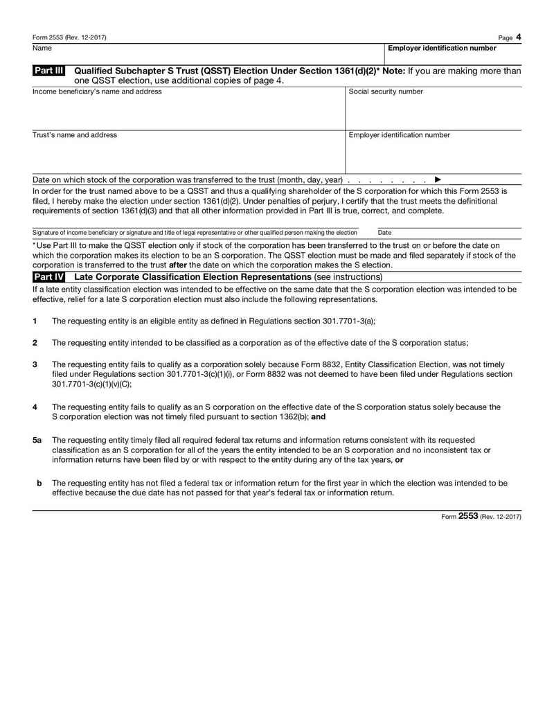 Large thumbnail of Form 2553 - Dec 2017