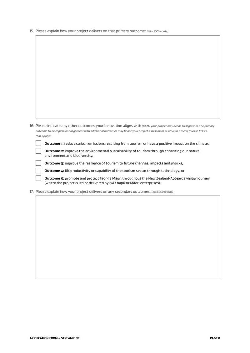 Large thumbnail of Innovation Programme for Tourism Recovery Application Form - Nov 2022