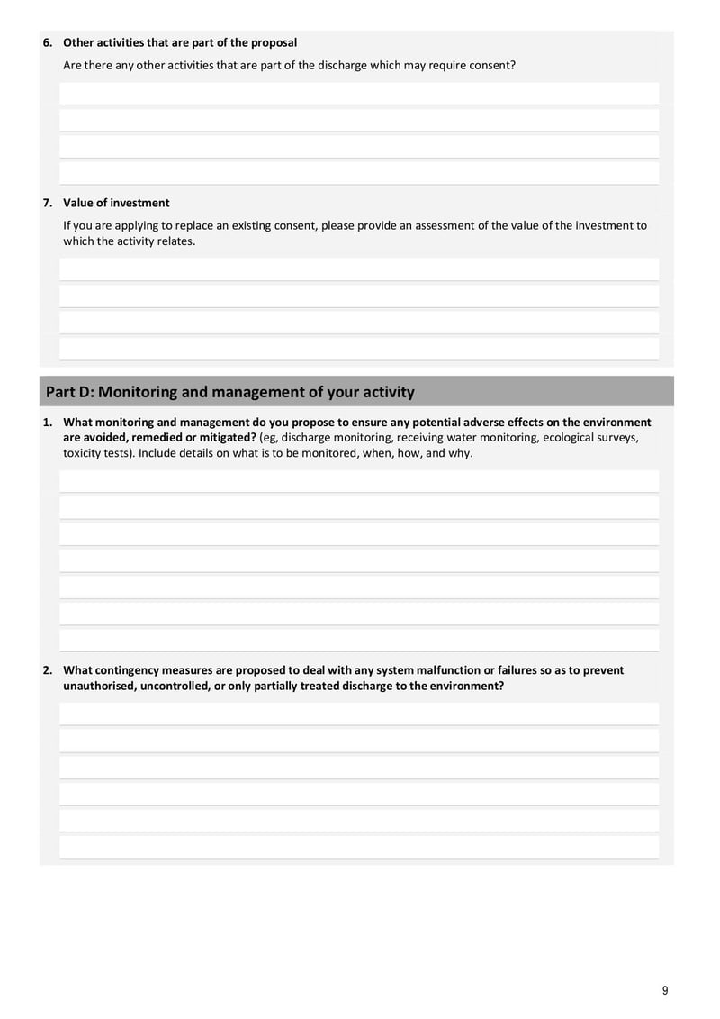 Large thumbnail of Form 4a Discharge Permit Application General Discharge to Water - Mar 2021