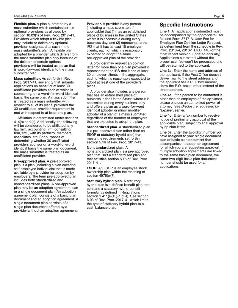 Large thumbnail of Form 4461 - Nov 2018