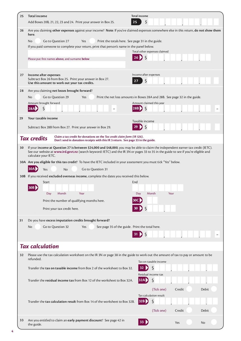 Large thumbnail of Form IR3 - Dec 2014