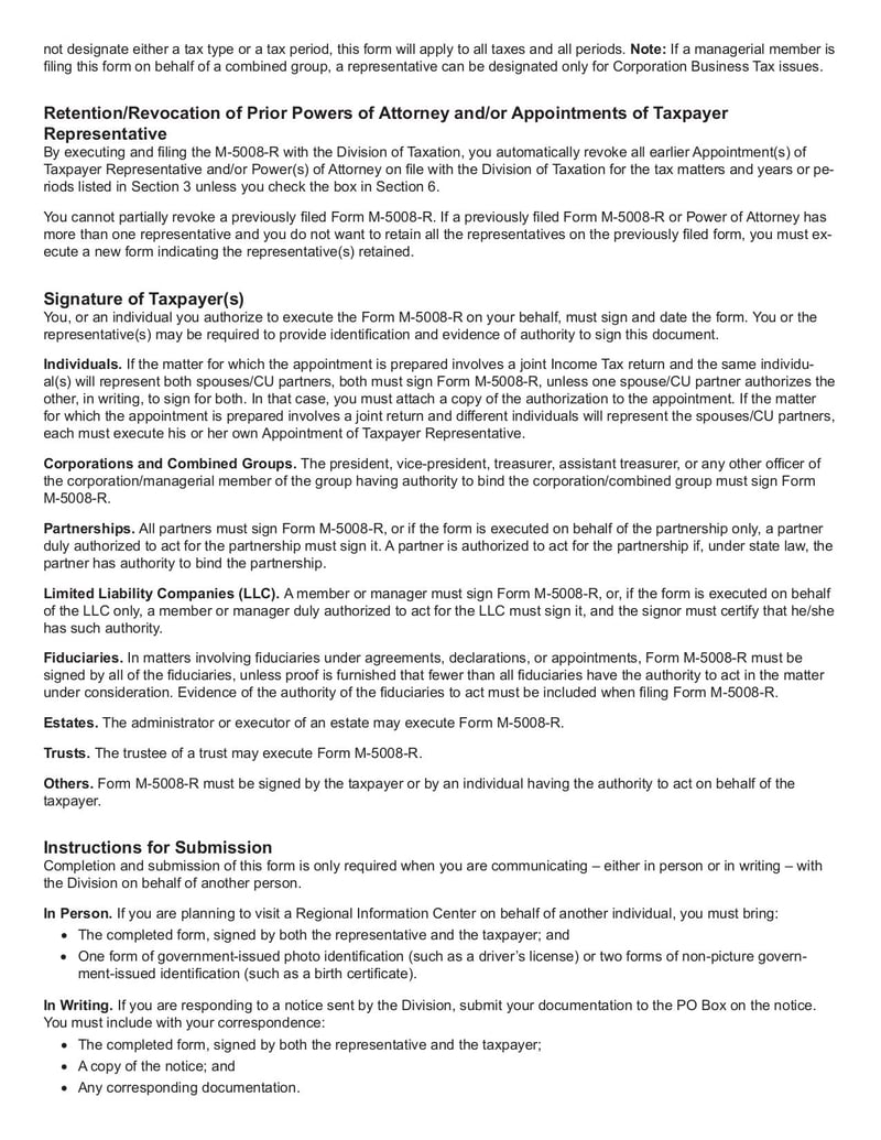 Large thumbnail of Form M-5008-R - Jun 2021