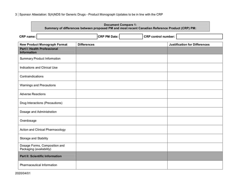 Large thumbnail of Sponsor Attestation S(A)NDS for Generic Drugs - Apr 2020
