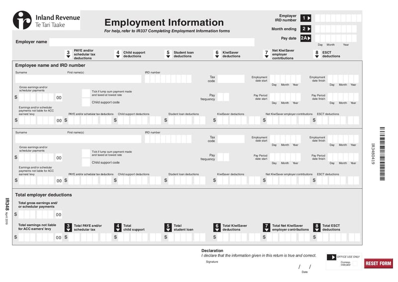 Large thumbnail of Form IR348 - Apr 2019