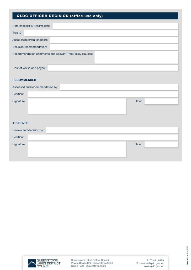 Large thumbnail of QLDC Application for Tree Works - Apr 2022