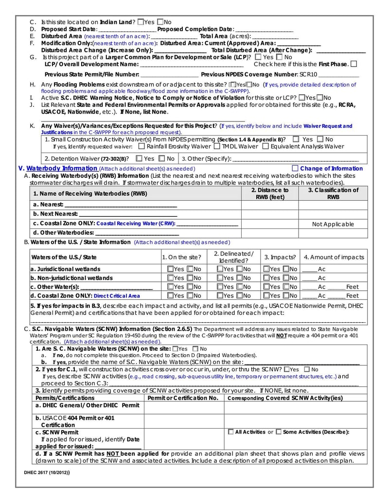 Large thumbnail of Form DHEC 2617