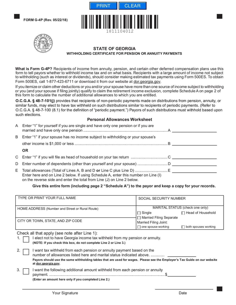 Large thumbnail of Form G-4P - Jun 2018