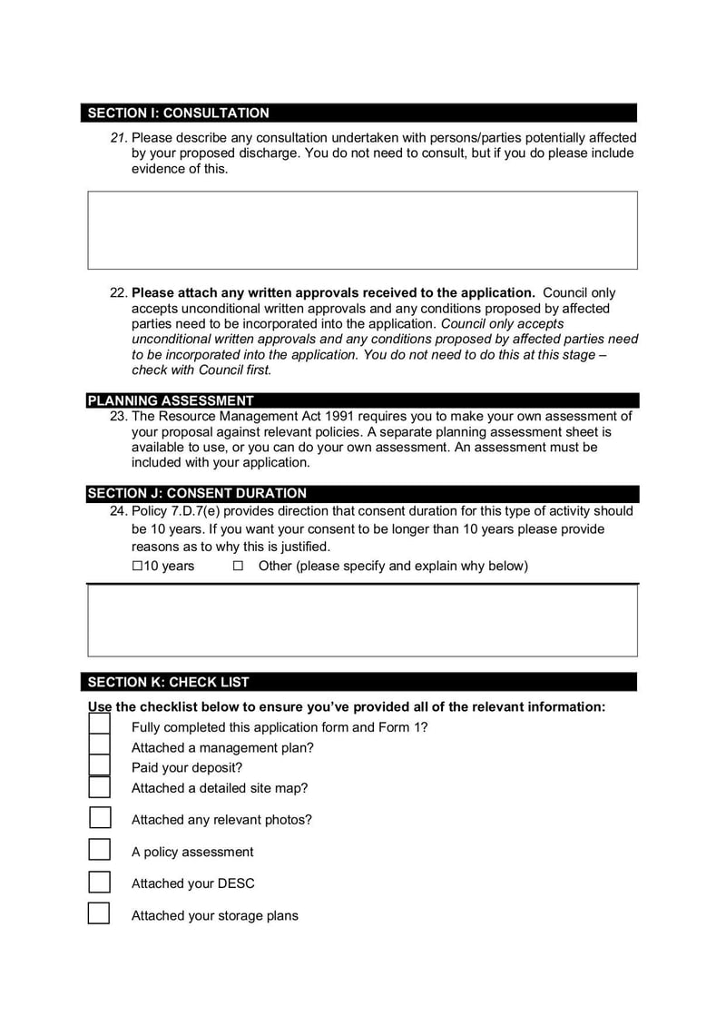 Large thumbnail of Form 29 Use of Land for the Construction Use and Maintenance of a Component of an Animal Effluent System - Jun 2022