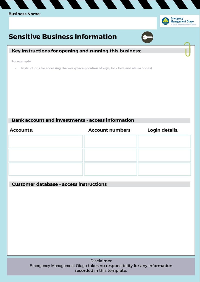 Large thumbnail of BCP Sensitive Business Information Template - Nov 2021