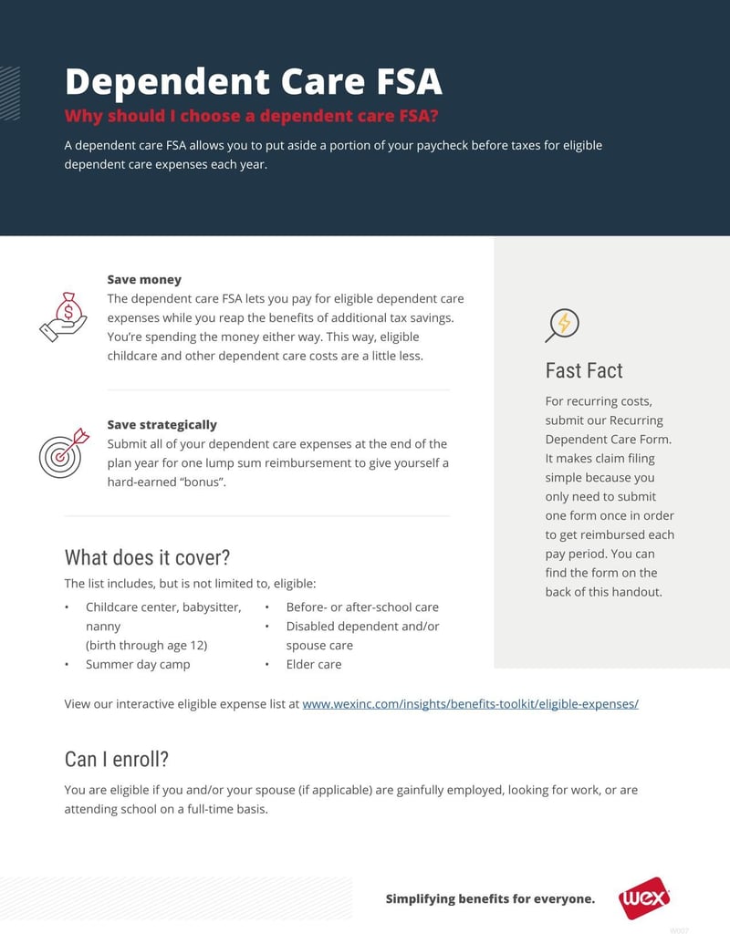 Large thumbnail of Maryland Recurring Dependent Care Request Form