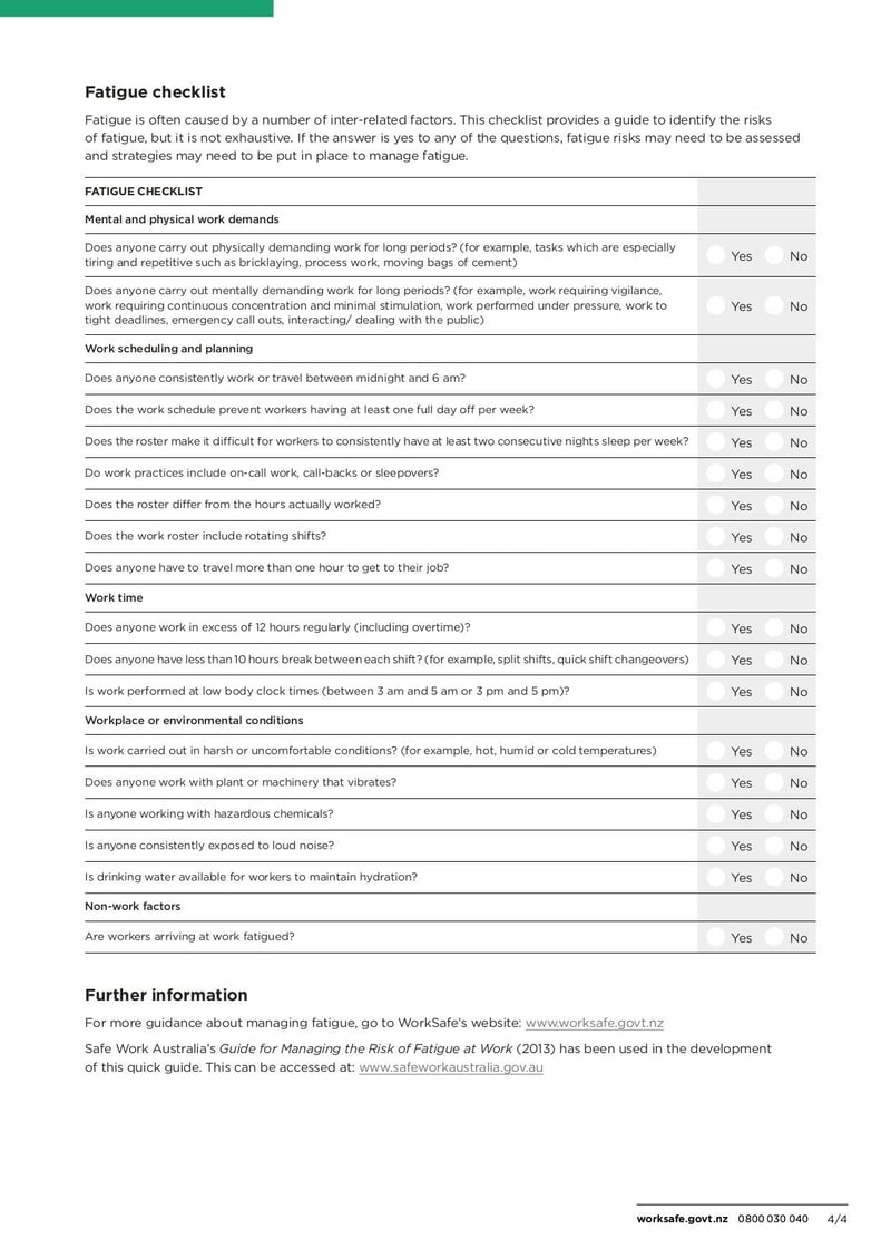 Large thumbnail of Worksafe Fatigue Guide - Jul 2017
