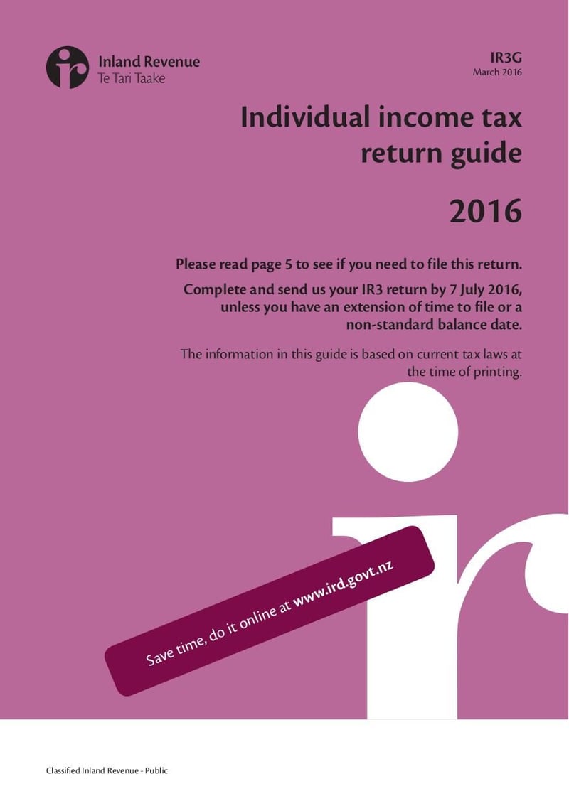Large thumbnail of IR3G Individual Tax Return Guide - Mar 2016
