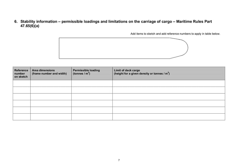Large thumbnail of Form MLF 15 Record of Assignment Form for Loadline - Feb 2016