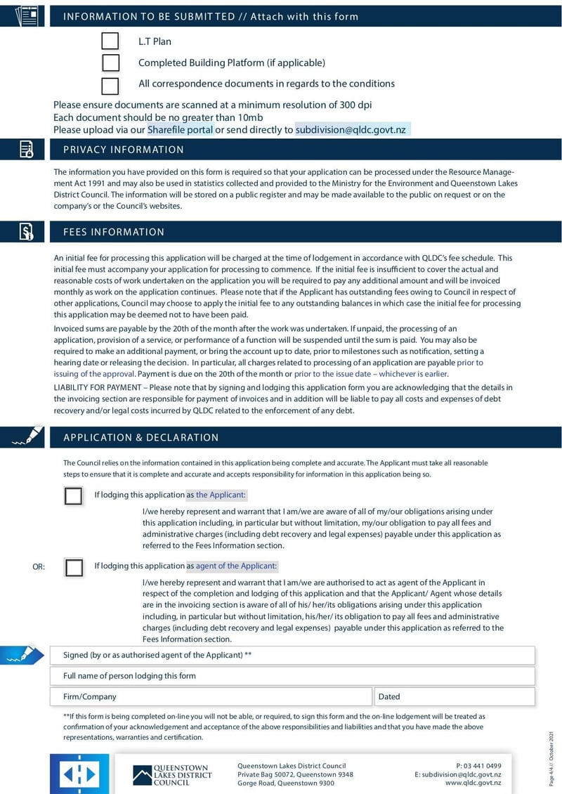 Large thumbnail of Signing and Sealing Application Form - Oct 2021