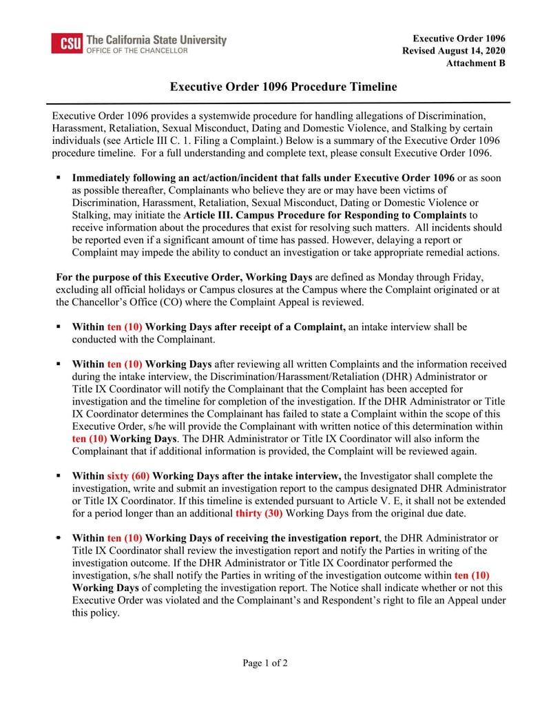 Large thumbnail of The California State University Complaint Form