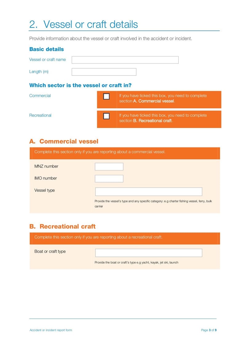 Large thumbnail of Accident or Incident Report Form - Sep 2017