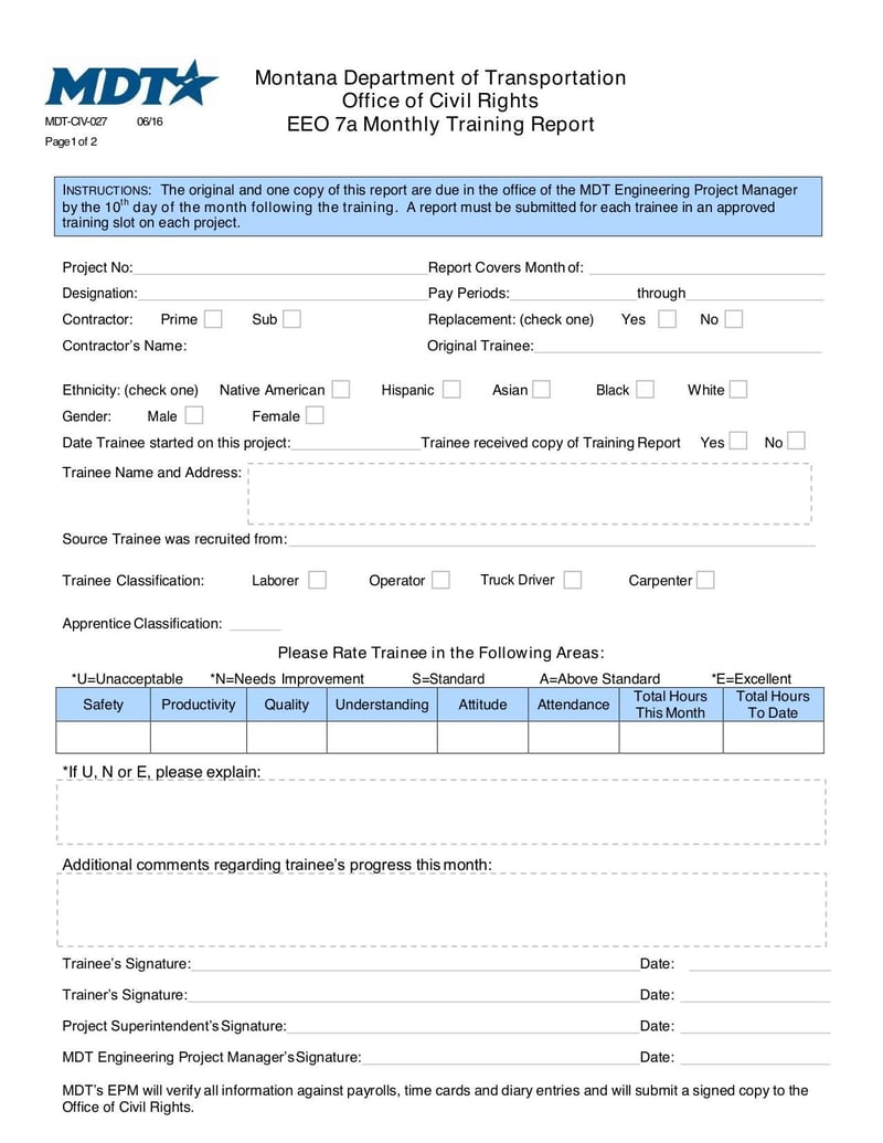 Large thumbnail of Form MDT-CIV-027 - May 2017
