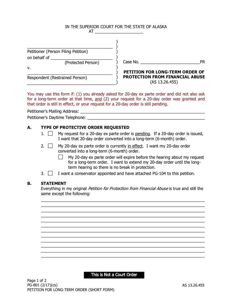 Large thumbnail of Form PG-801 - Feb 2017