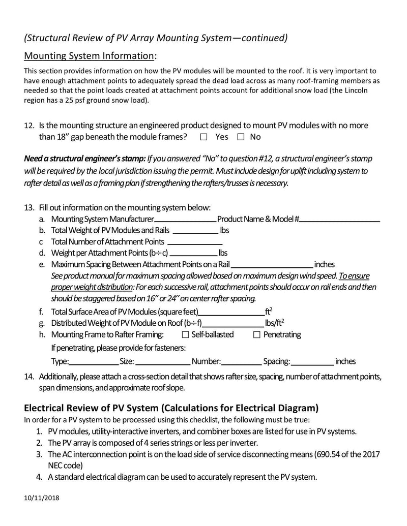 Large thumbnail of Photovoltaic System Checklist - Nov 2018
