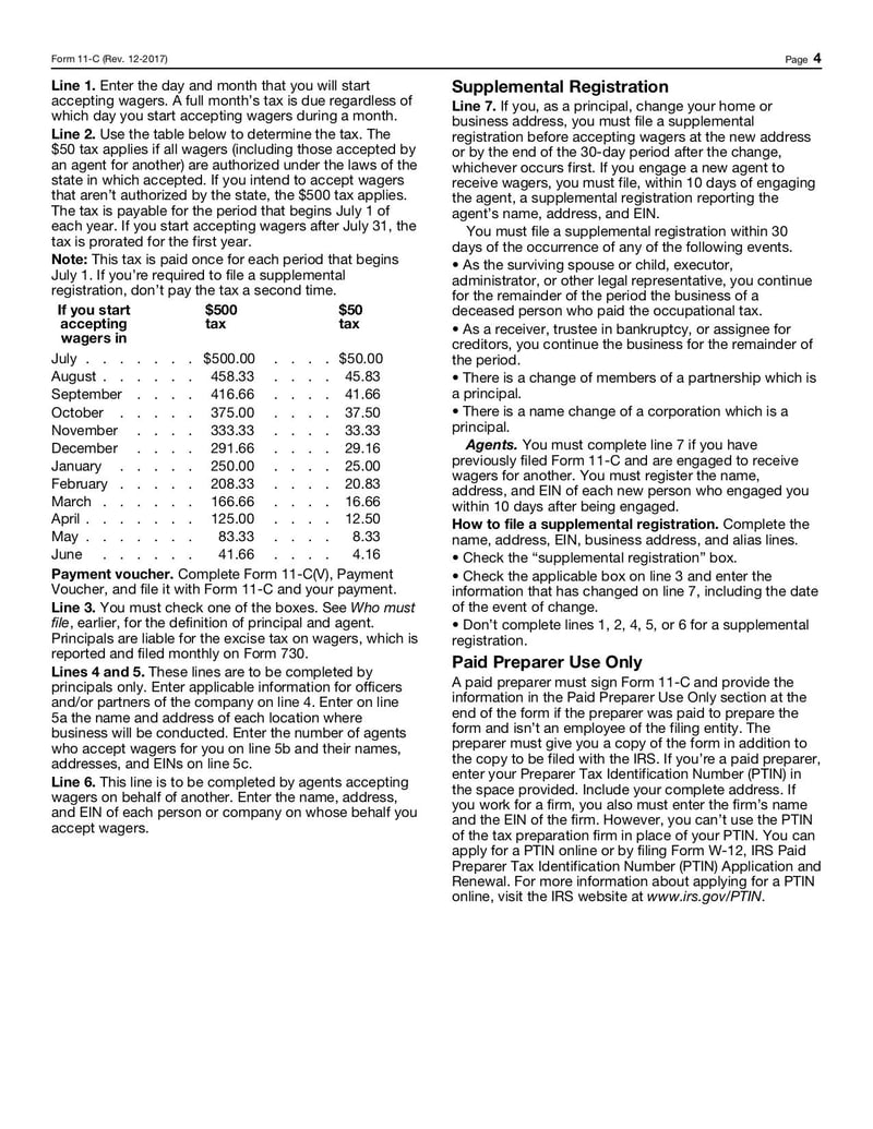 Large thumbnail of Form 11-C - Dec 2017