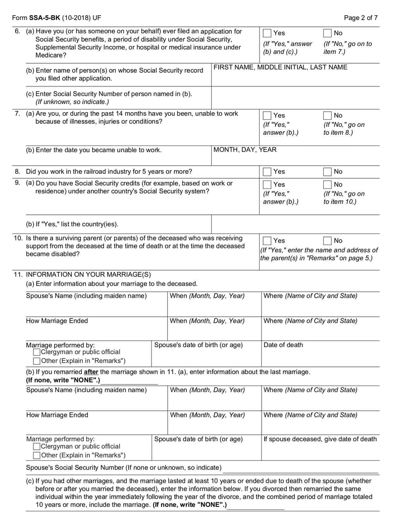 Large thumbnail of Application for a Social Security Card - Oct 2018