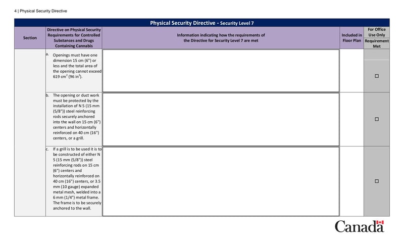 Large thumbnail of Physical Security Directive - Mar 2019
