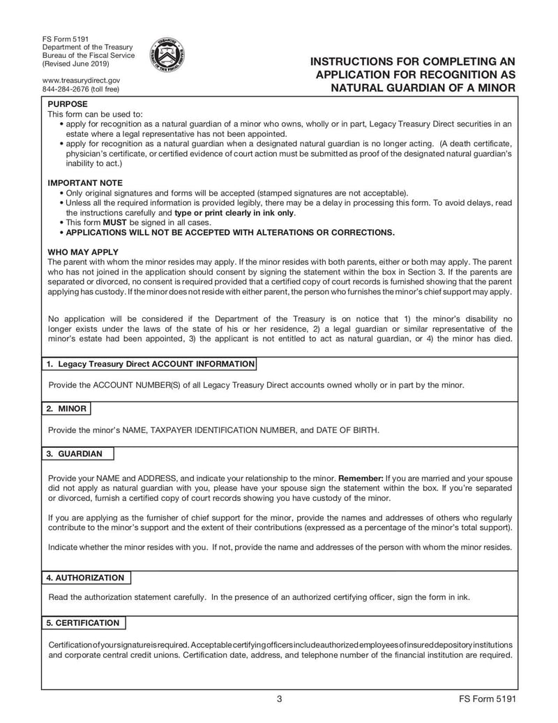 Large thumbnail of FS Form 5191 - Jun 2019