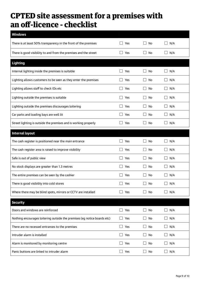 Large thumbnail of Application for Renewal and/or Variation of an Off-Licence - Sep 2021