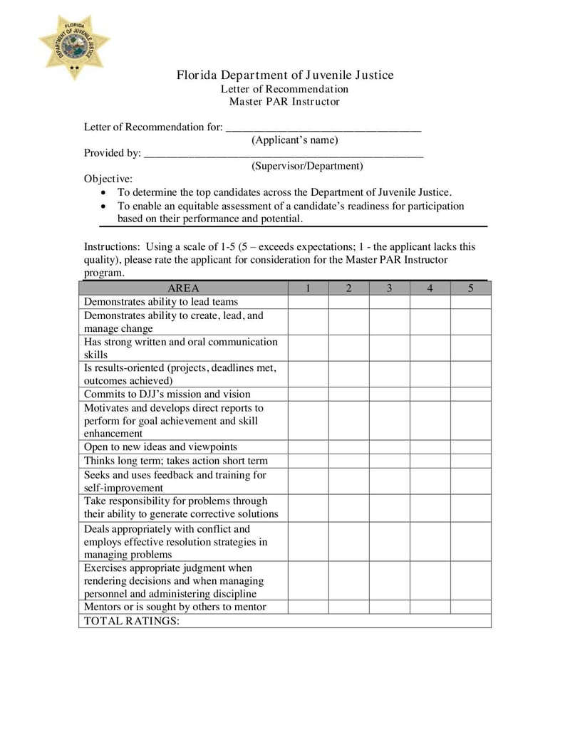 Large thumbnail of Master Par Instructor Letter of Recommendation - May 2015