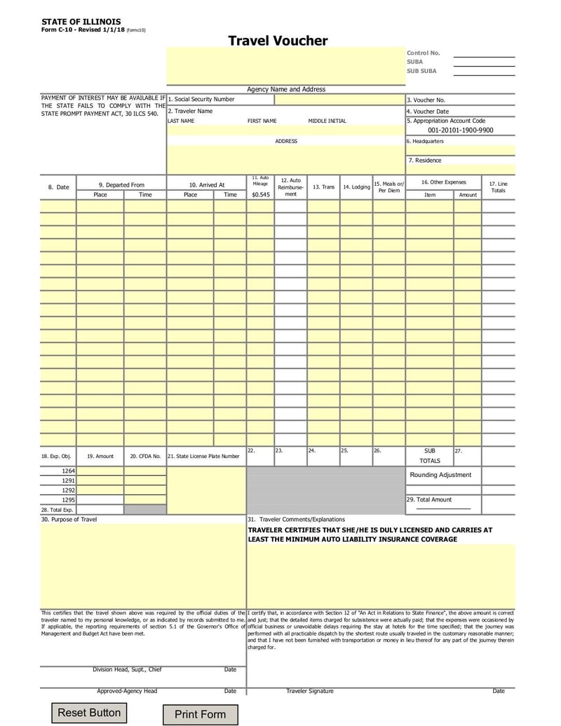 Large thumbnail of Form C-10 - Jan 2018