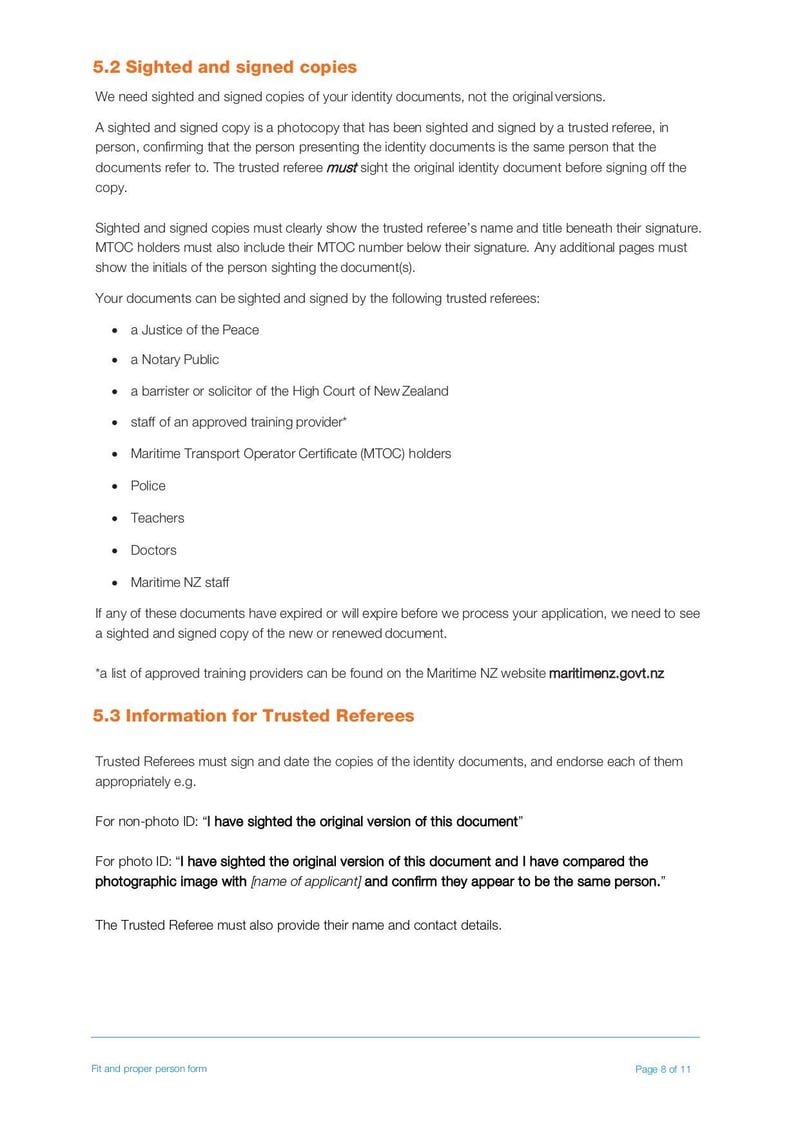 Large thumbnail of Fit and Proper Person MNZ Form - Apr 2021