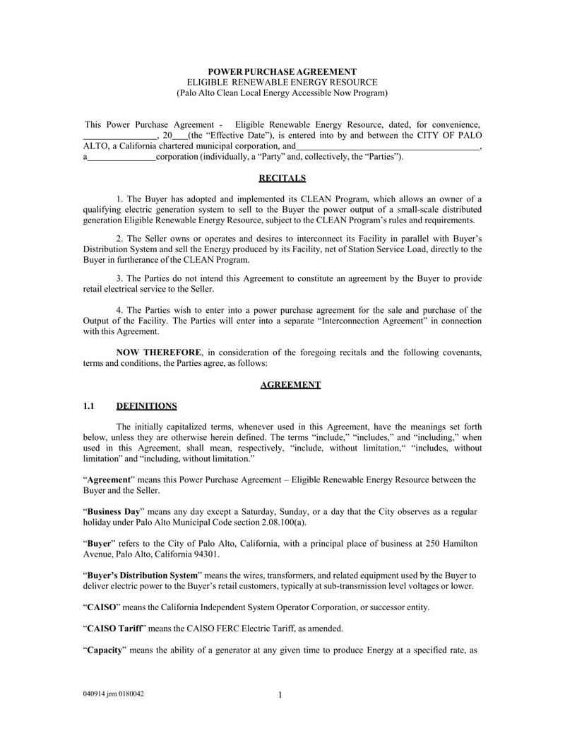 Large thumbnail of Palo Alto Clean Program Project Application