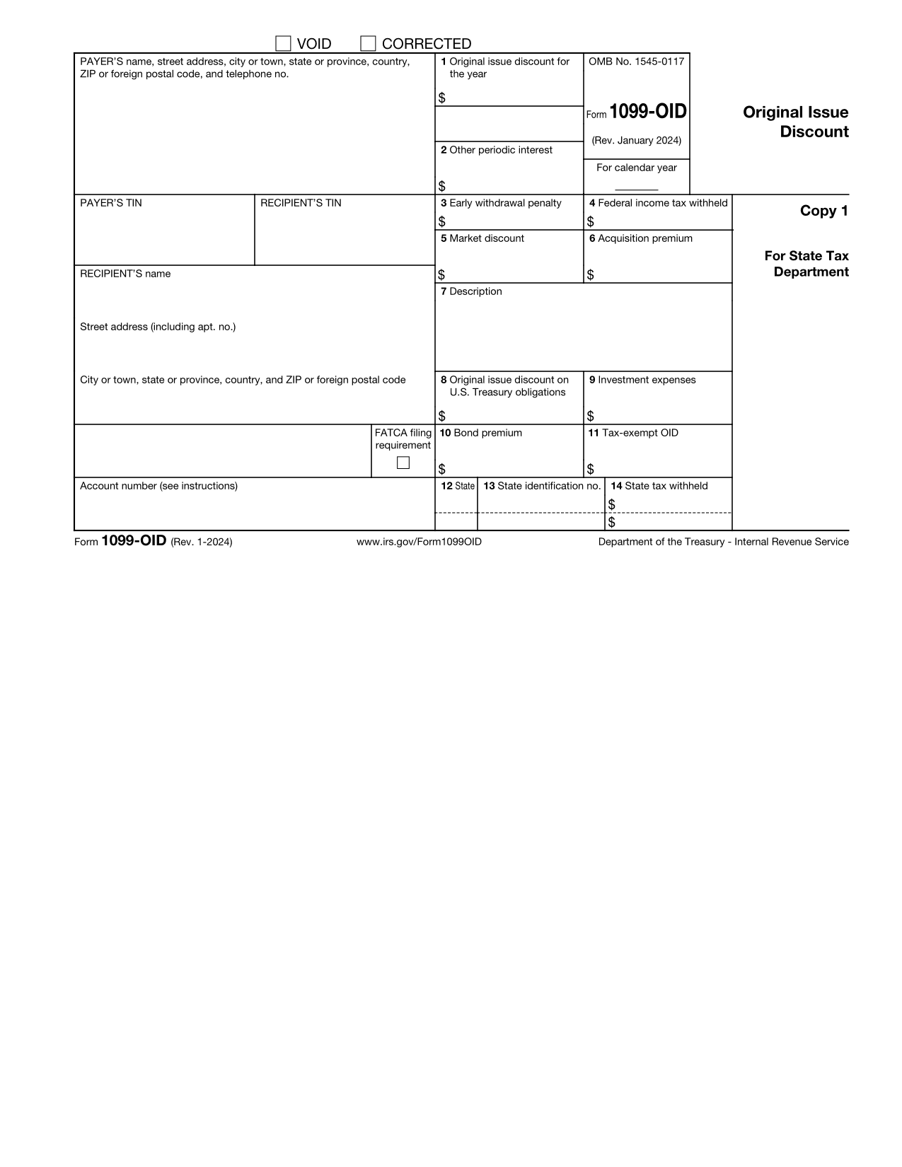 Form 1099-OID