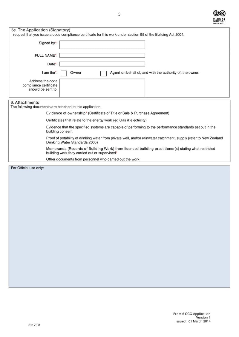 Large thumbnail of T Form 6 CCC Application - Mar 2014