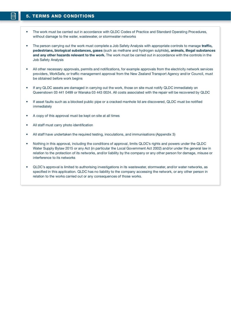 Large thumbnail of QLDC Water Wastewater Stormwater Network Access Request Form - Aug 2020