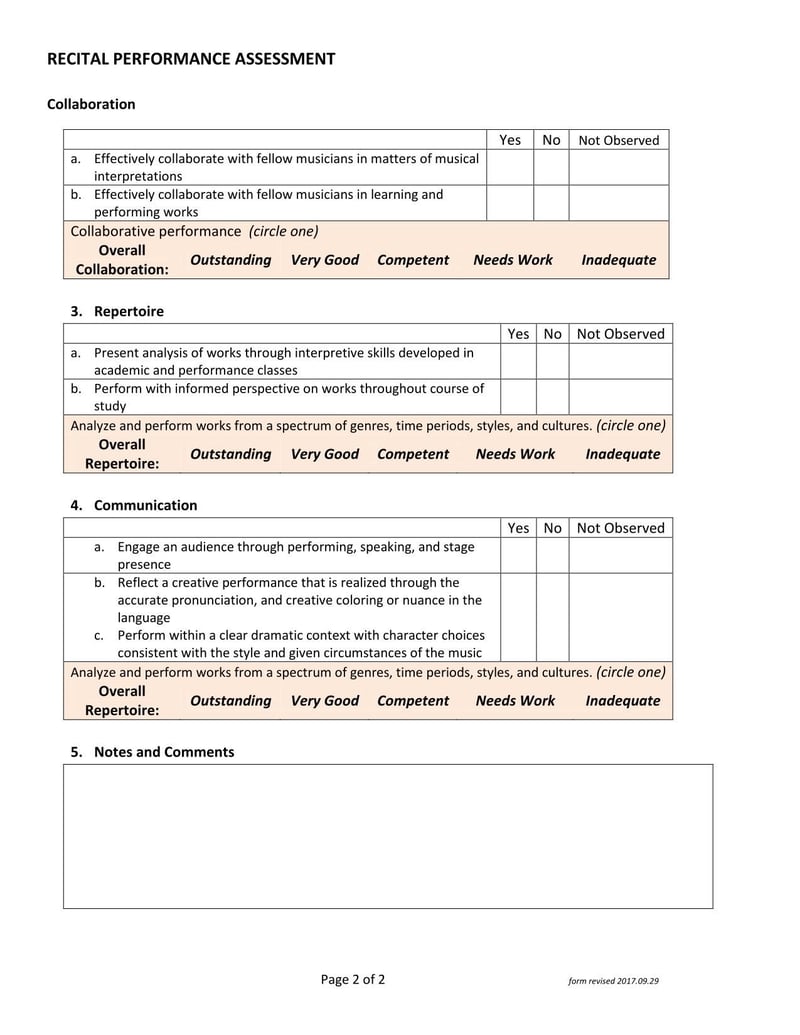 Large thumbnail of University of the Pacific Recital Performance Assessment