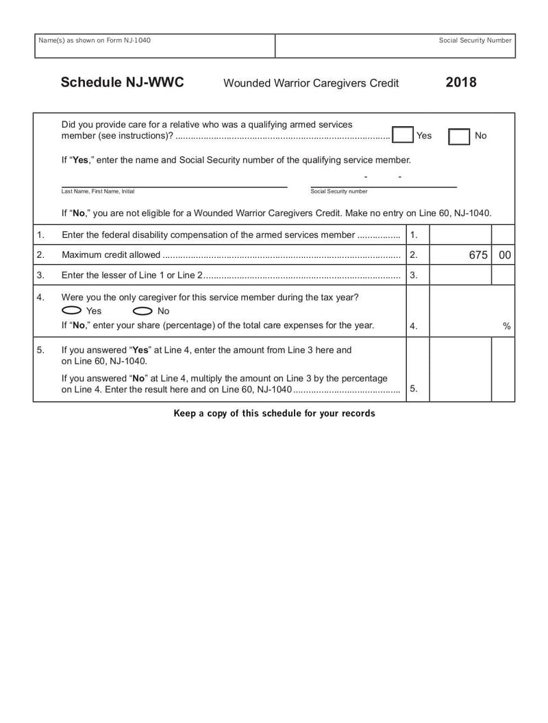 Large thumbnail of Schedule NJ-COJ - Jan 2019