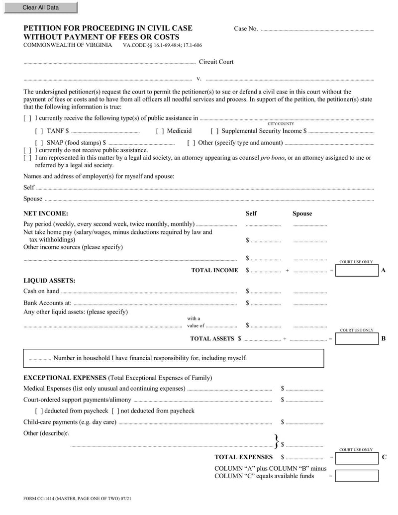 Large thumbnail of Form CC-1414