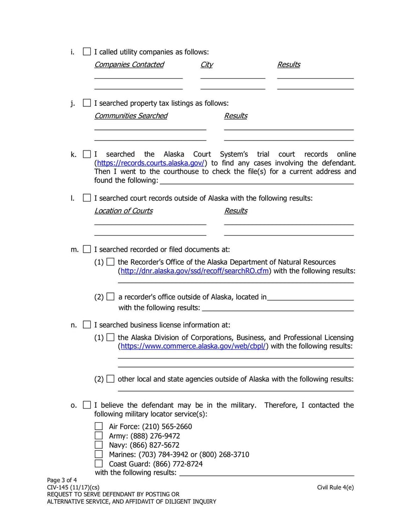 Large thumbnail of Form CIV-145 - Nov 2017
