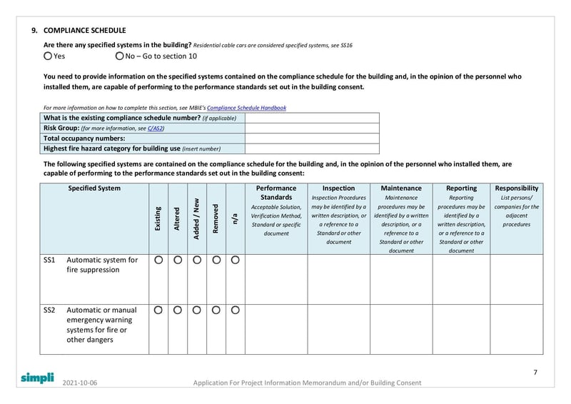Large thumbnail of Building Consent Application Form 2 - Nov 2022