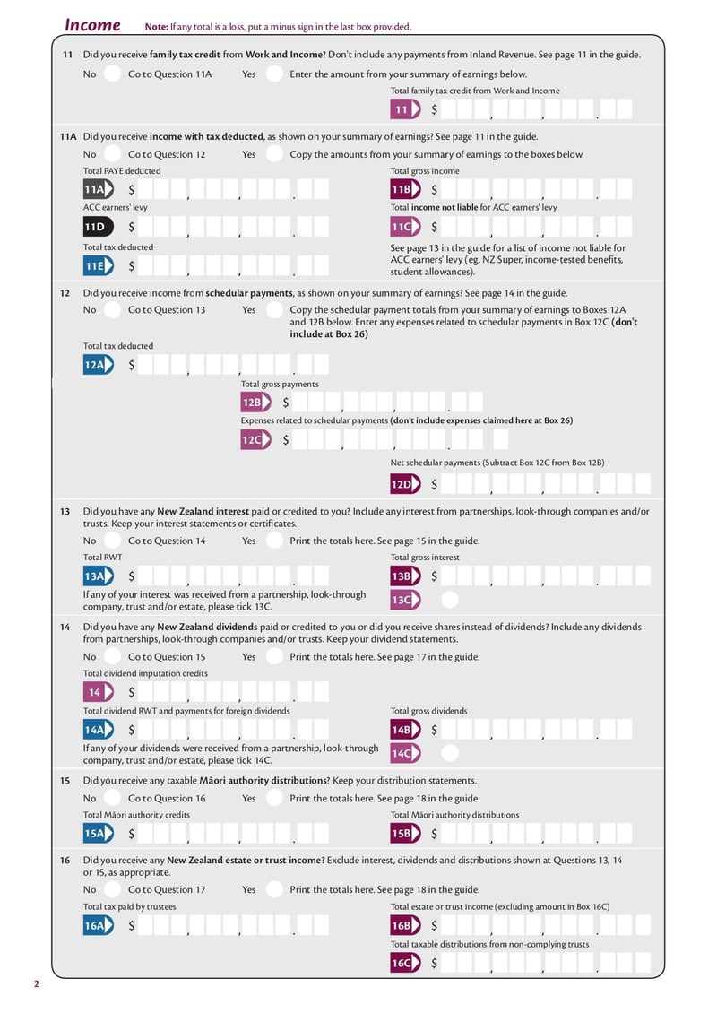 Large thumbnail of Form IR3 - Mar 2016