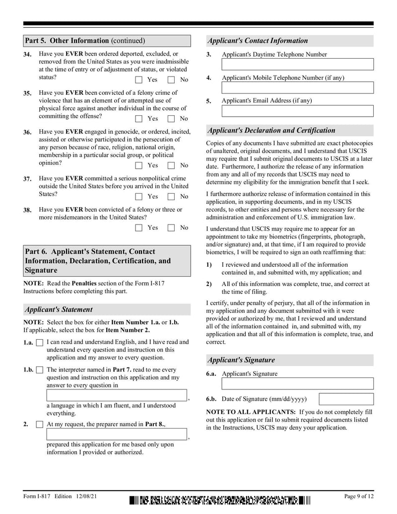 Large thumbnail of Form I-817 - Dec 2021