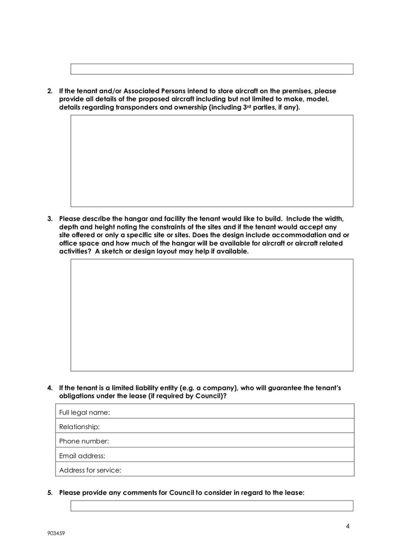 Large thumbnail of Tenant Application Form - Apr 2022